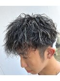 メッシュ×縦落ちスパイラル×ツイスト