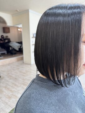ラボヌールヘアーノーブル 新越谷店(La Bonheur hair noble) 極上髪質改善/前下がりボブ