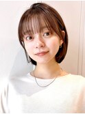 Say.ボブ前髪ありワンカールワンレン20代30代40代ショートボブ