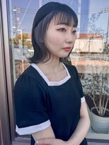 バランス(BALANCE.) シルバーグレー×インナーカラー