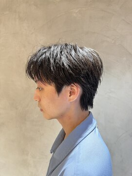 ニコ トウキョウ ヨコハマ(nico) メンズ/センターパート/ニュアンスパーマ