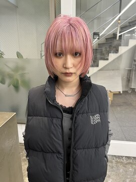 レコ 渋谷(LECO) ピンクボブ