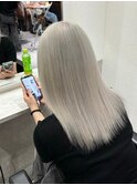 メルティ―カラーフェミニンロングマッシュウルフボブヘア着物