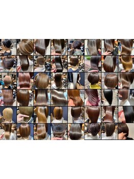 計算されたカットと最新のケア成分で構成。最大工程16ステップで髪をリペア＆プロテクトコーティングします