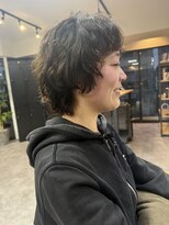 バロシェアサロン(balo. share salon)&nbsp;ゆるめルーズパーマ×ウルフレイヤー