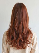 アンドヘアサロン(AND hair salon) アプリコットオレンジ/テラコッタ/チェリーレッド