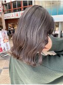 細ハイライト パープルグレージュ【SHIHO】