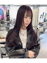 ユーフォリア 渋谷グランデ(Euphoria SHIBUYA GRANDE) ダークラベンダー ラベンダーカラー 暗髪 艶が見 YUKI