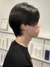 【新規限定】メンズカット＋ストレートパーマ　￥12000