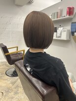 ジュベ(juve.)&nbsp;【大分juve.】ボブヘア/ベージュカラー