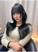 【杉本大地】韓国ヘア/レイヤーカット/ブルーブラック/天神