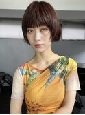 【大人可愛い20代30代40代くびれボブ】
