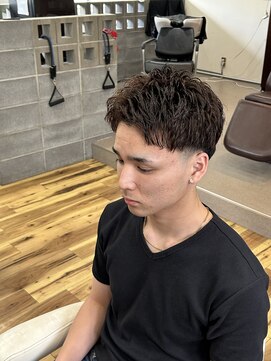 スウェル 千葉店(Swell) 外国人風スパイキーショート