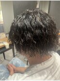 サーフカール/スパイキーショート/ブルーブラック/柏