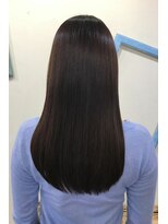 ヘアーズファイン(hair's fine)&nbsp;大人綺麗◎暗めカラー髪質改善！ストレートロング美人髪