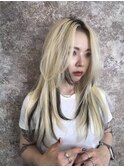 シールエクステ/レイヤーカット/韓国/ローライト/デザインカラー