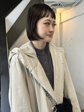 ショートバングBOB