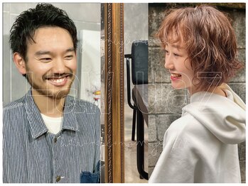 西荻窪hair&nail HAWuaz メンズ/ツイストスパイラル/波巻きパーマ