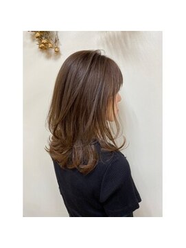 ブラウン×ベージュ