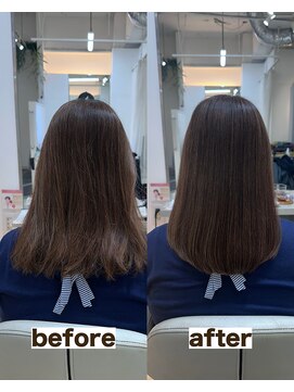 シゲ 自由が丘店(SHIGE) 白髪染めも髪質改善カラーでマイナス10歳40代50代グレイカラー