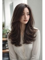 ダル 渋谷/表参道(DAL.)&nbsp;フェミニンフローレイヤーブラウンショコラ