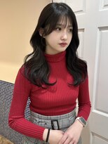 ラパンセ ブルー(LA PENSEE BLEU)&nbsp;上品韓国ヘア　ショコラグレージュ　　顔周りカット
