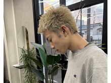 リタヘアー(LITA HAIR)の雰囲気（スパイキーショートにハイトーンカラーで個性を［メンズサロン］）