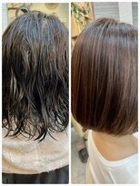マコ(mako)&nbsp;酸性ストレートで艶髪
