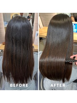 アース 渋谷店(HAIR&MAKE EARTH) 美髪ストレート