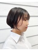 丸みショート