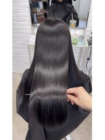ムク 新宿(muc)&nbsp;地毛風ストレート/縮毛矯正ロングストレート/新宿
