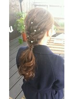 ラウラウヘアーリゾート(Lau Lau hair resort) ダウンゆるヘアアレンジ☆☆