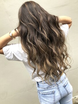 メリー(merry craftsman's factory) バレイヤージュオリーブアッシュベージュピンクアッシュブラウン