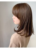 フィエル(fielu)&nbsp;マットベージュ×全体ハイライト×【ISAO】