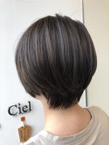 シエル(Ciel by Natural) 小顔ショート☆【藤田hair シンプルショート】
