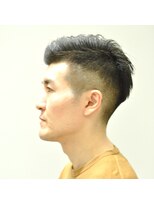 ユキオ オブ ヘアー(YUKIO of Hair)&nbsp;【ツーブロック】ネープレス×アップバング×無造作ショート