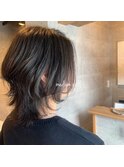 抜け感ウルフミディー