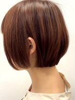 ユキオ オブ ヘアー(YUKIO of Hair)&nbsp;小顔見せで大人かわいい☆ピンクカラー×ひし形ショート