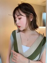 サイン 表参道(SIGN)&nbsp;大人女性のインナーカラー　　フェイスハイライト/ケアブリーチ