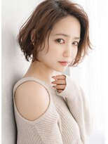 エレノア 渋谷公園通り店(Eleanor)&nbsp;ニュアンスパーマ×ゆるボブ