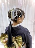 振袖着付け&ヘアセット♪