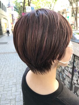 アントワープトーキョー(antwerp TOKYO) 韓国白髪ぼかしハイライトベージュ縮毛矯正髪質改善白髪染め