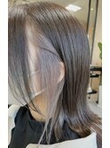 熊本 イヤリングカラー シルバーカラー 20代30代 ヘアカラー