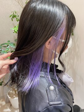 サンド 池袋(sand) 推しカラー/インナーカラー/ダブルカラー/池袋駅/ボブ