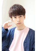 モテる刈り上げ束感マッシュ