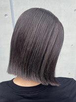 アーネヘア(aane hair) ダークグレーハイライトカラー