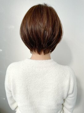 ヘアーアンドスパ フェリーチェ ミチ 野田屋町店(HAIR&SPA felice MICHI) 【feliceMICHI島田和也】ナチュラルショートボブ