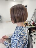魅力倍増カールセミディーシアー姫カットダークアッシュ