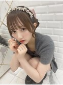 Onephony 田島櫻子ちゃん ヘアメしました♪