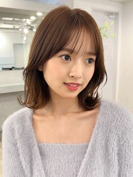 フォト 新宿(foto) 肩レングスミディアムボブくびれヘアスタイル